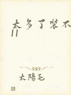 太多了装不下H11