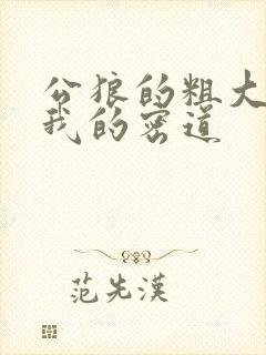 公狼的粗大挺进我的密道