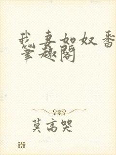 我妻如奴番外篇笔趣阁