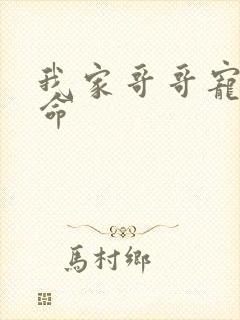 我家哥哥宠妹如命