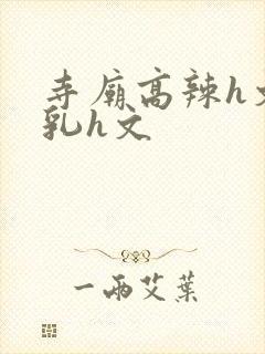 寺庙高辣h文乱乳h文