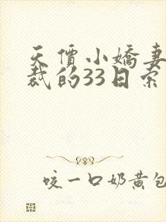 天价小娇妻,总裁的33日索情全文免费