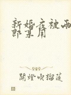 新婚夜被两个伴郎享用