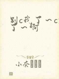 别c我了～c烂了～啊