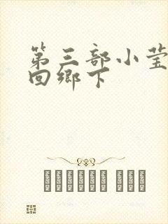 第三部小莹乱翁回乡下