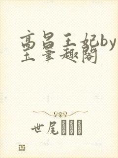 高昌王妃by黛玉笔趣阁