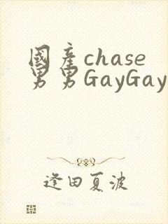 国产chase男男GayGay