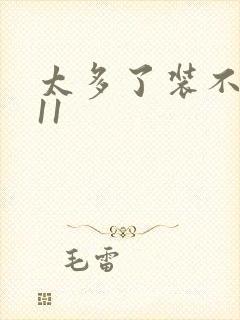 太多了装不下H11