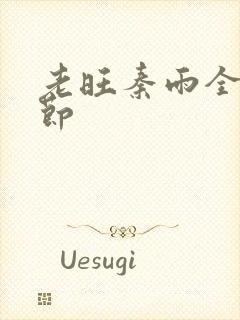 老旺秦雨全部章节