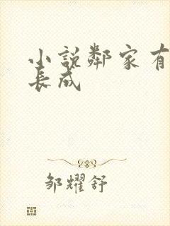 小说邻家有女初长成