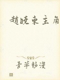 赵晓东主角小说