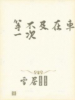 等不及在车里做一次