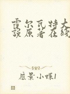 霍尔瓦特大街小说原著在线阅读