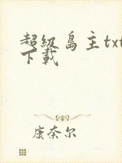 超级岛主txt下载
