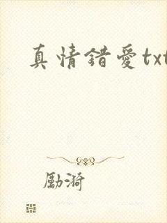 真情错爱txt
