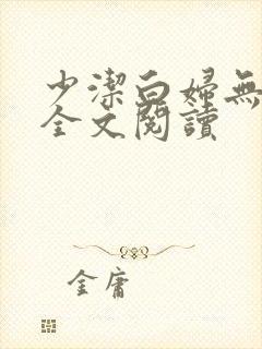 少洁白妇无删减全文阅读