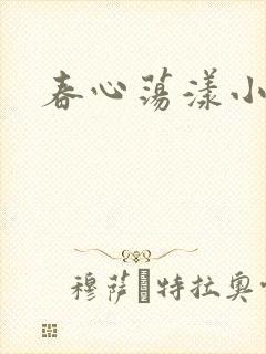 春心荡漾小说