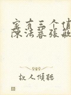 家有三个俏媳妇陈法蓉张敏