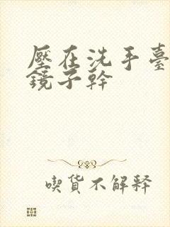 压在洗手台看着镜子干