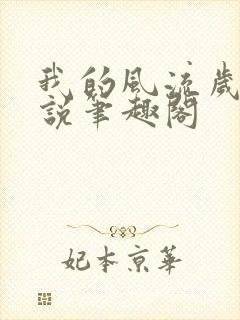 我的风流岁月小说笔趣阁