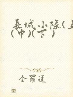 长城小队(上)(中)(下 )
