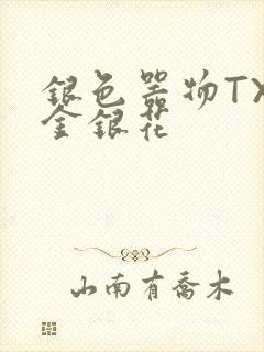 银色器物TXL金银花