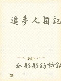 追梦人日记网