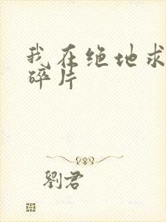 我在绝地求生捡碎片