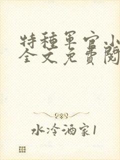 特种军官小小妻全文免费阅读