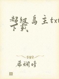 超级岛主txt下载