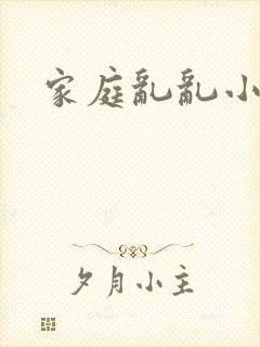 家庭乱乱小说