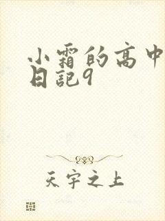 小霜的高中成长日记9