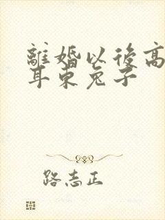 离婚以后高干 耳东兔子