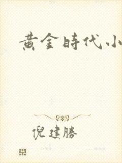 黄金时代小说
