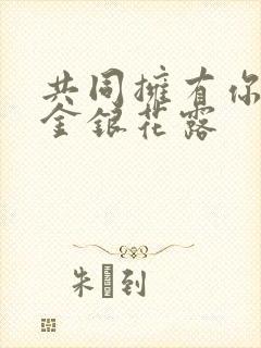 共同拥有你by金银花露