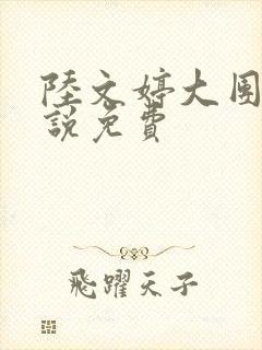 陆文婷大团圆小说免费