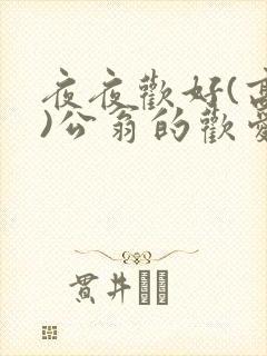 夜夜欢好(高h)公翁的欢爱