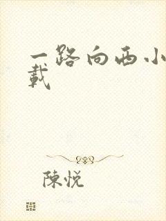 一路向西小说下载