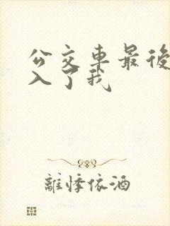 公交车最后一排入了我