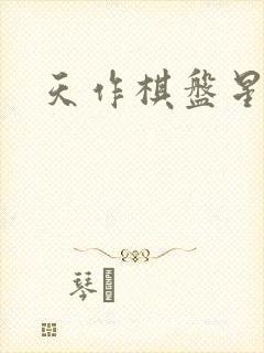 天作棋盘星作子