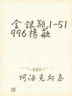 金银瓶1-51996杨敏