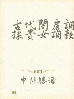 古代闺房调教h揉贵女调教记