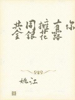 共同拥有你by金银花露