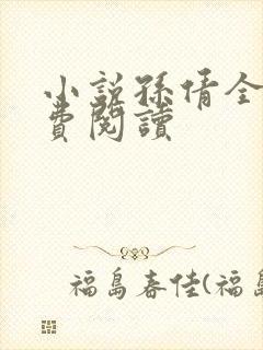 小说孙倩全文免费阅读