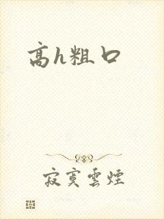 高h粗口
