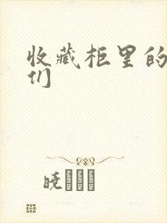 收藏柜里的男人们