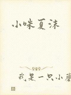 小咪夏沫