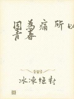 因为痛 所以叫青春