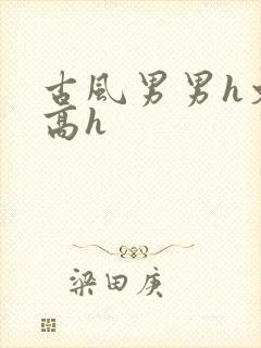 古风男男h文肉高h