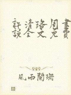 许清珞周聿衡小说全文免费阅读